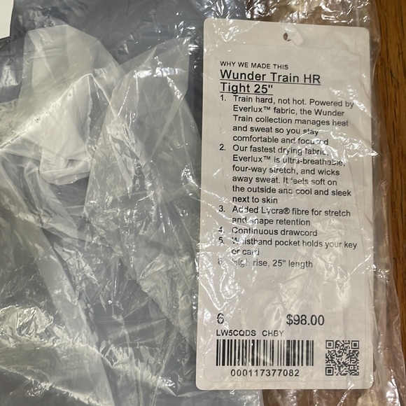 Lululemon Wunder Train High-Rise Tight 25" - Picture 2 of 4